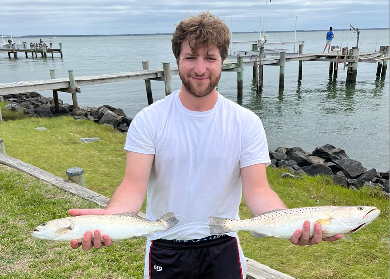 speckledtrout in the choptank river