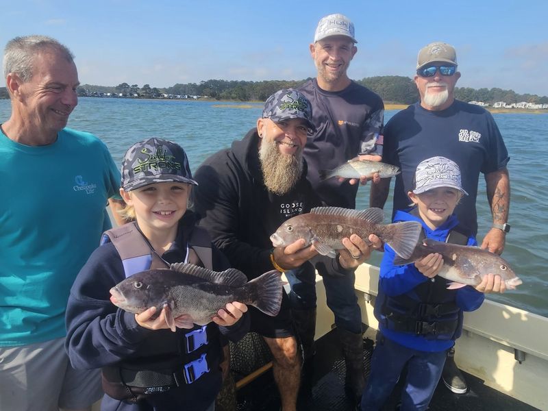 Tautog fishing Ocean City
