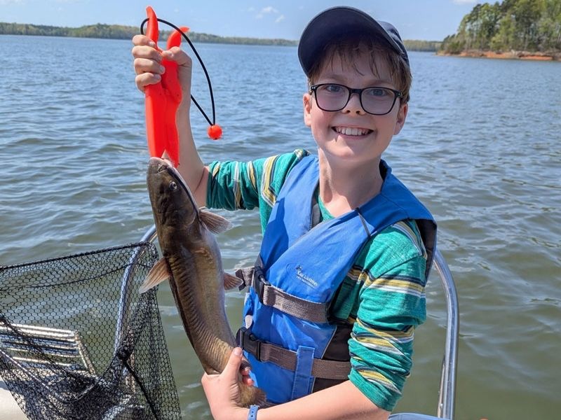 Catfish fishing