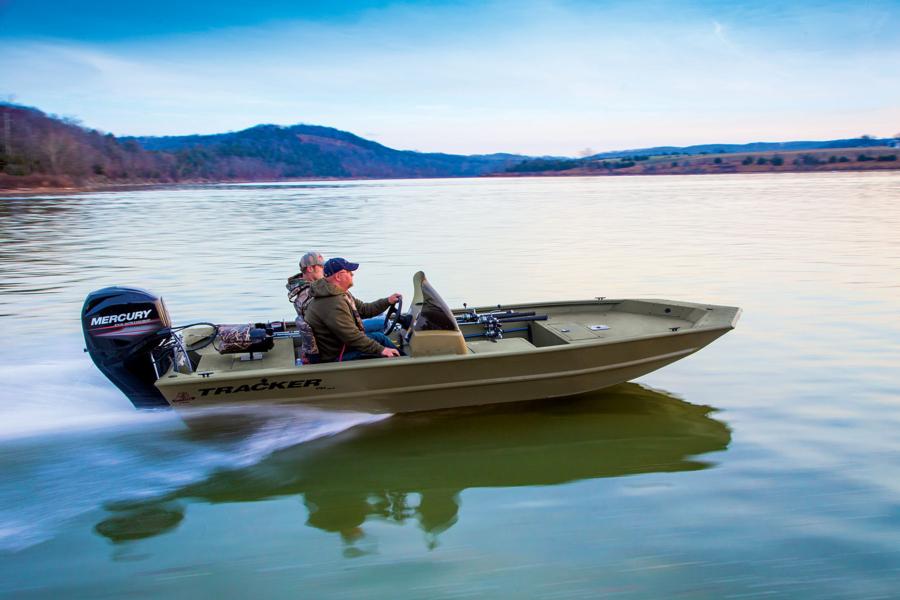 Tracker Grizzly aluminum boats