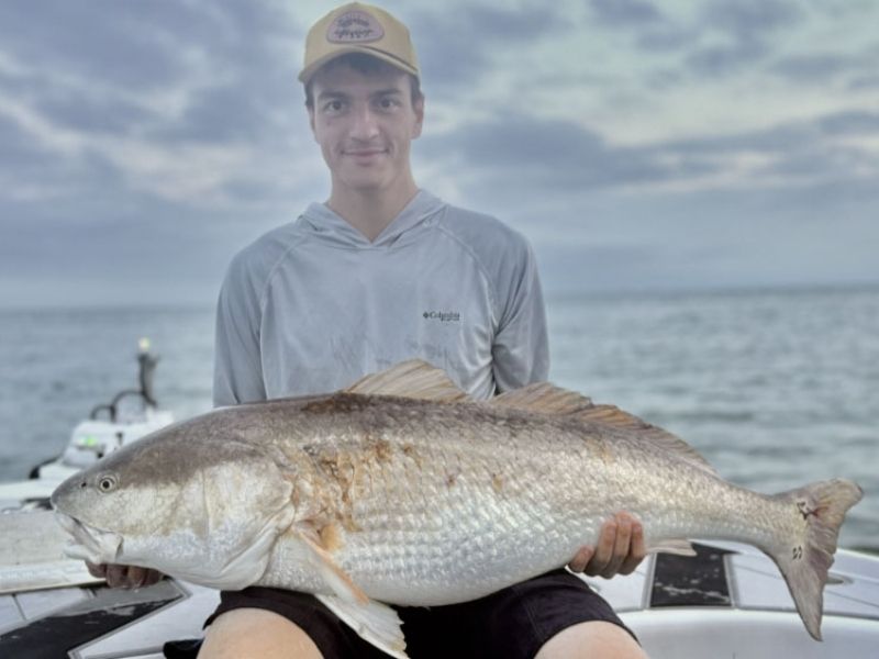 Red drum fishing Chesapeake Bay