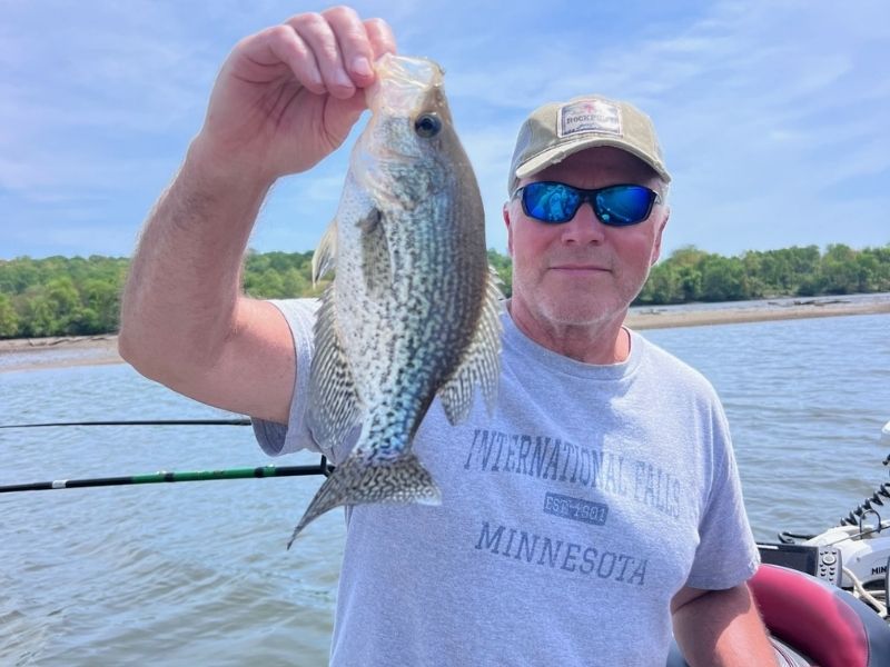 Spring crappie fishing