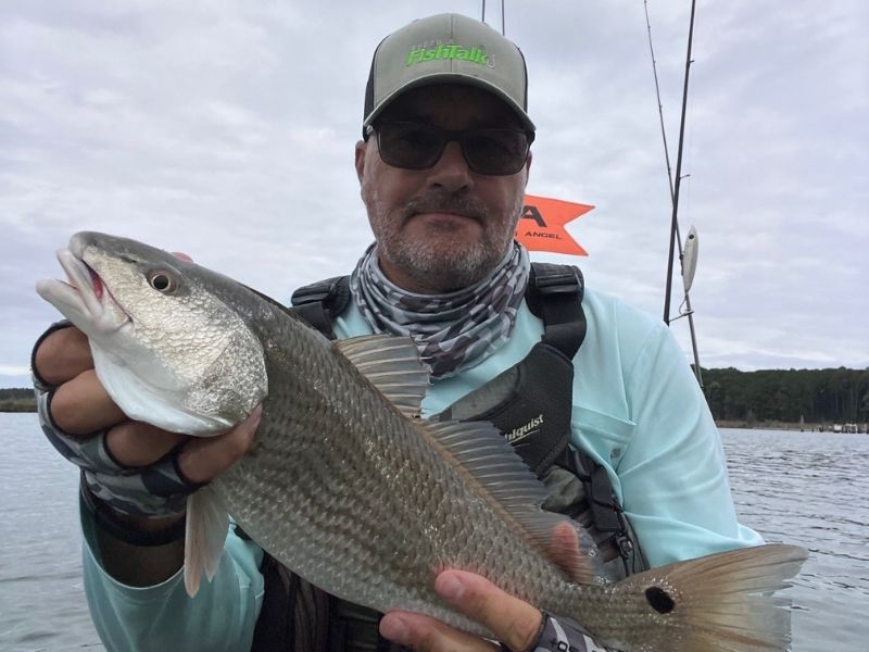 red drum fishing Chesapeake Bay