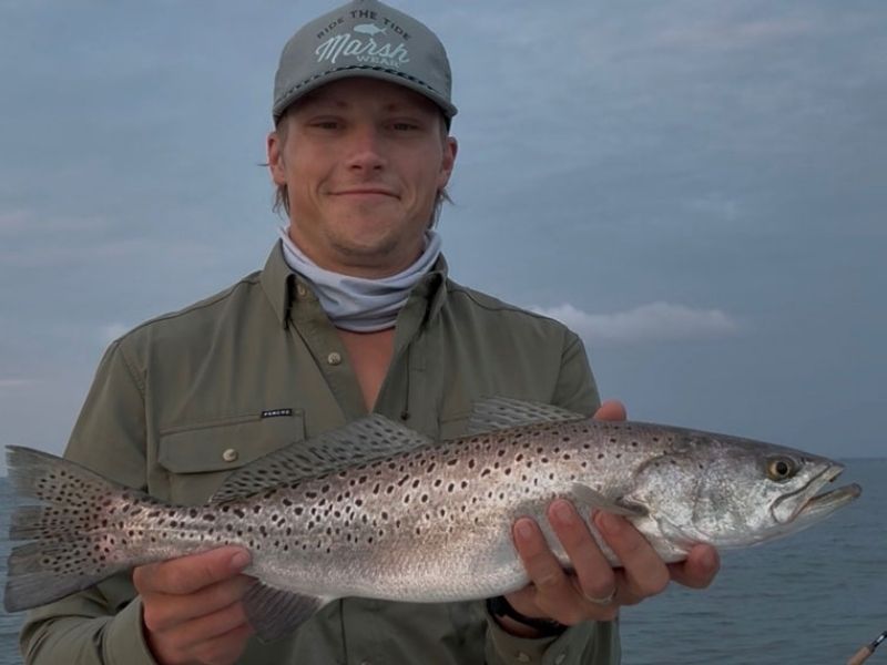 Speckled trout fishing Chesapeake Bay