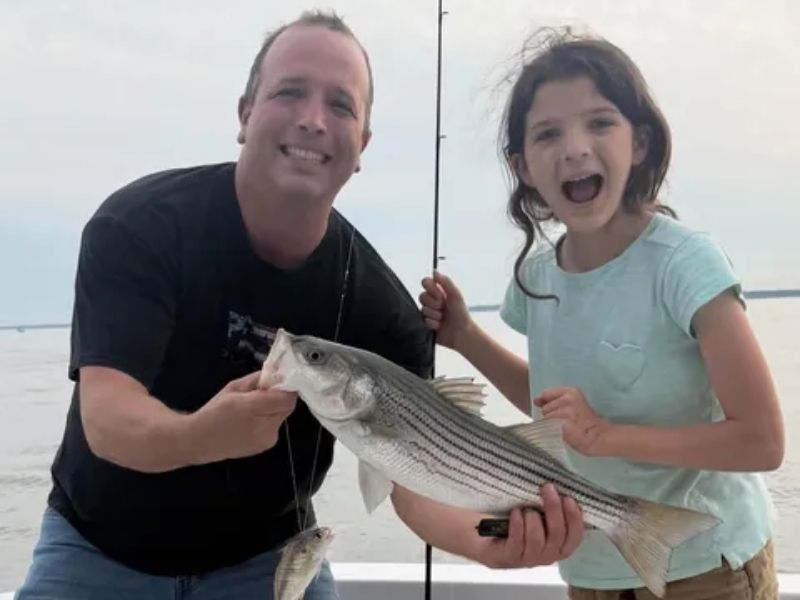 striped bass fishing