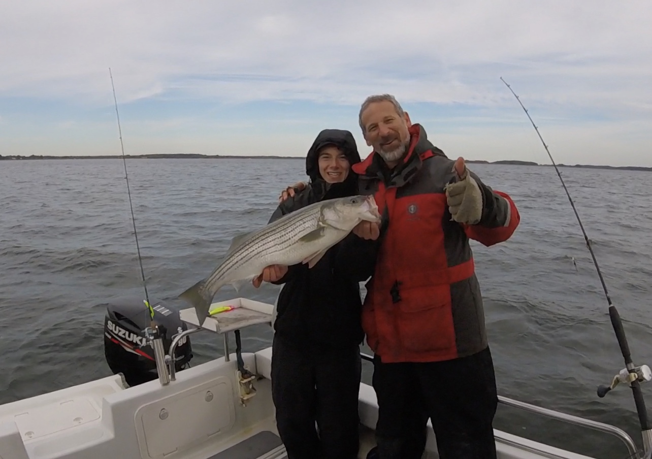 striper in eastern bay