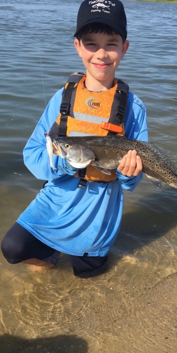 speckled sea trout fishing