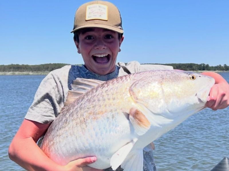 Bull red drum Chesapeake Bay