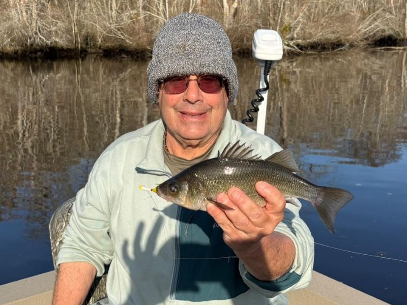 Spring perch fishing