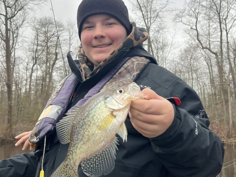 Crappie fishing Pocomoke River