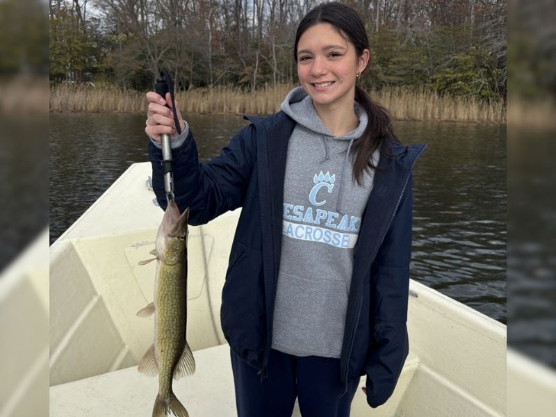 Pickerel fishing Magothy River