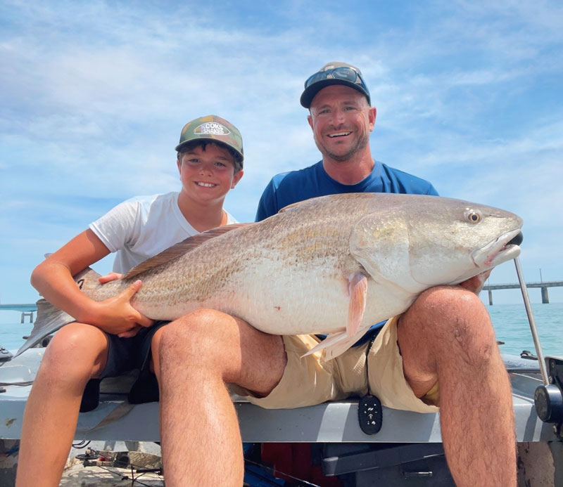 big bull redfish