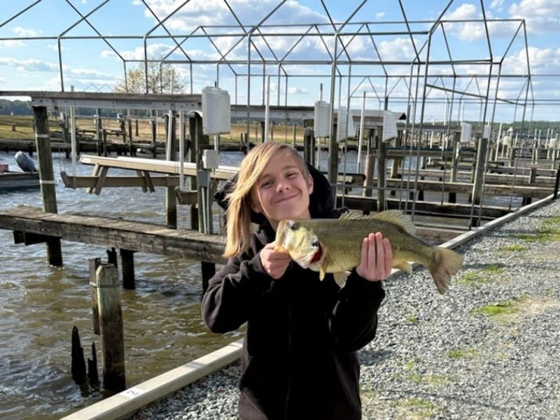Chesapeake Bay bass fishing