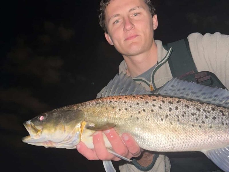 Speckled trout fishing Chesapeake Bay