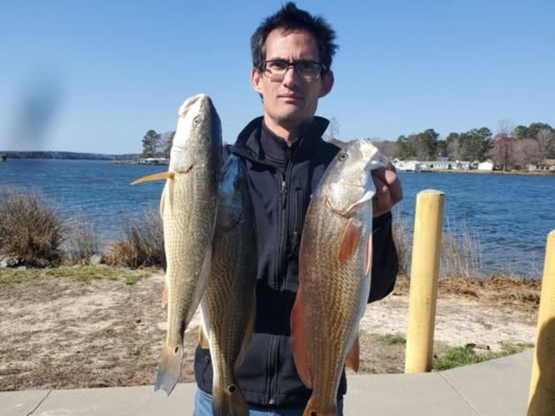 red drum fishing virginia beach chesapeake bay