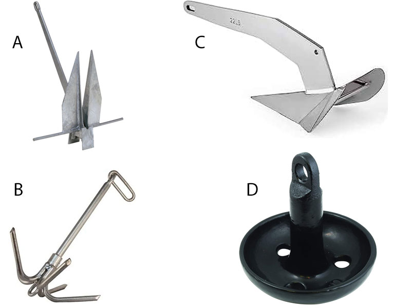 four of the best boat anchors