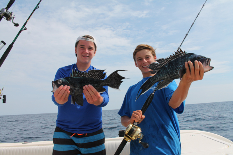 fishing for black sea bass