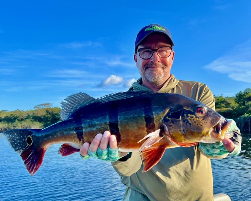 fishing in brazil for peacock bass