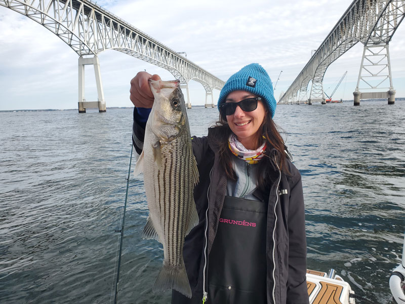 fishing at the bridge