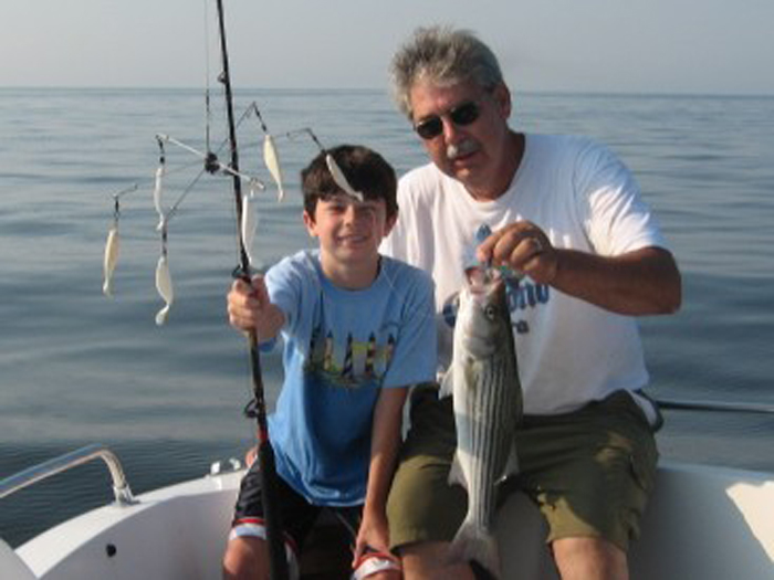 umbrella rig striped bass