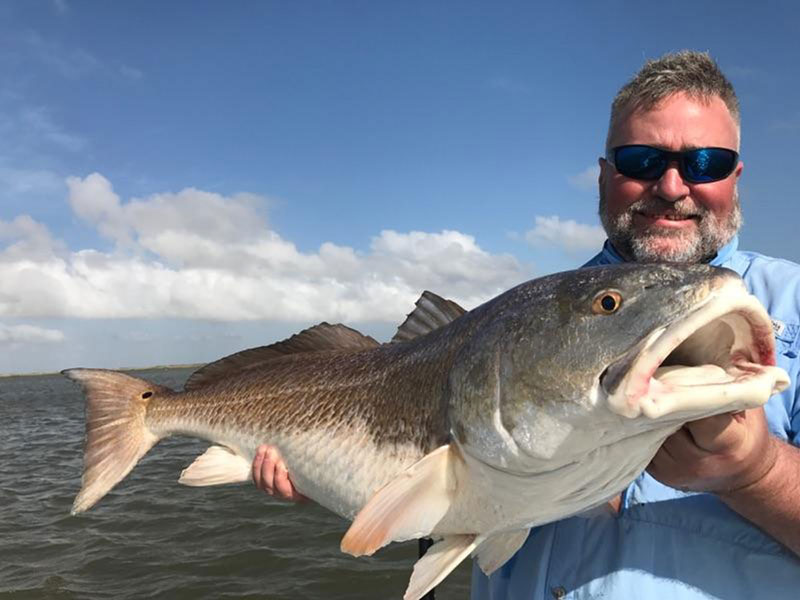 big bull redfish in chesapeake bay