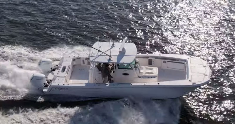 caymas 34 cat powercat fishing boat