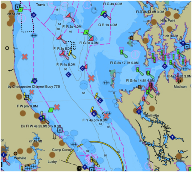 Chesapeake Bay Chart