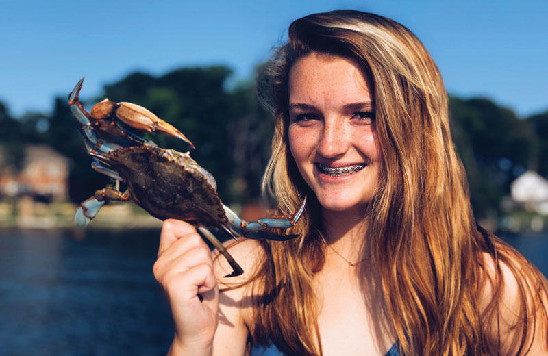 Stacking Up JUMBO BLUE CRABS with Nets (CATCH AND COOK) 