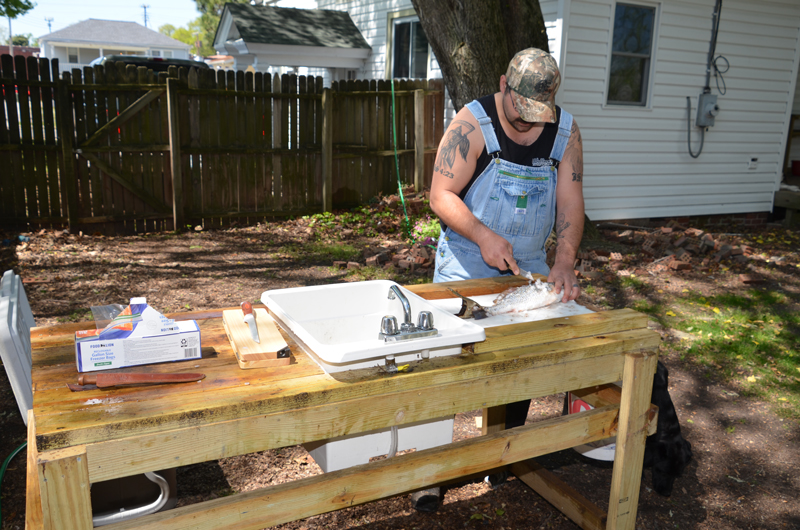 DIY PVC Bait & Outdoors Cutting Board 