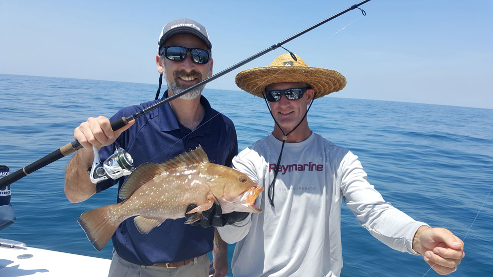 red grouper caught in clearwater