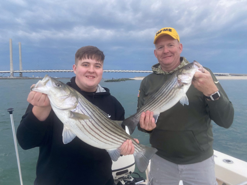 coastal striper anglers