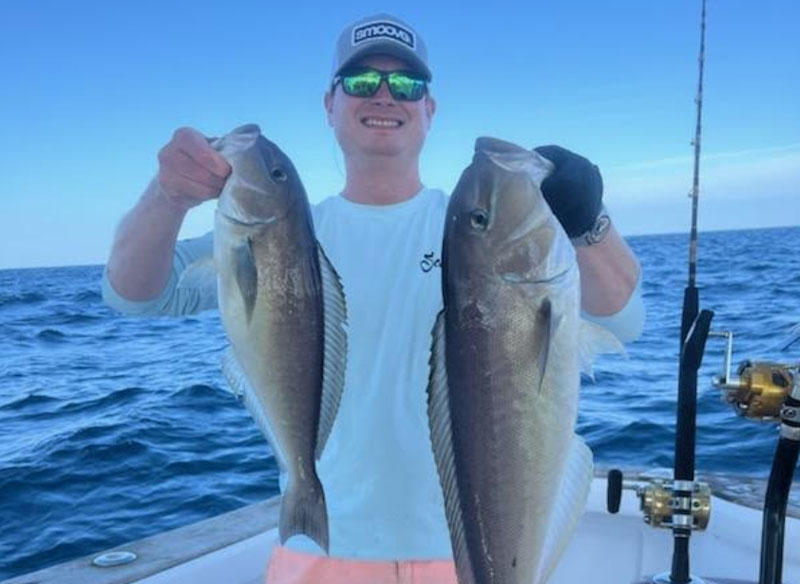 kevin with blueline tilefish