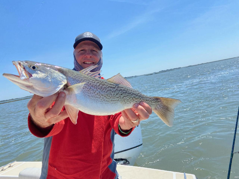 And a Big Ol' Redfish - Ocean City MD Fishing