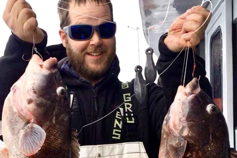 fishing for tautog in the winter