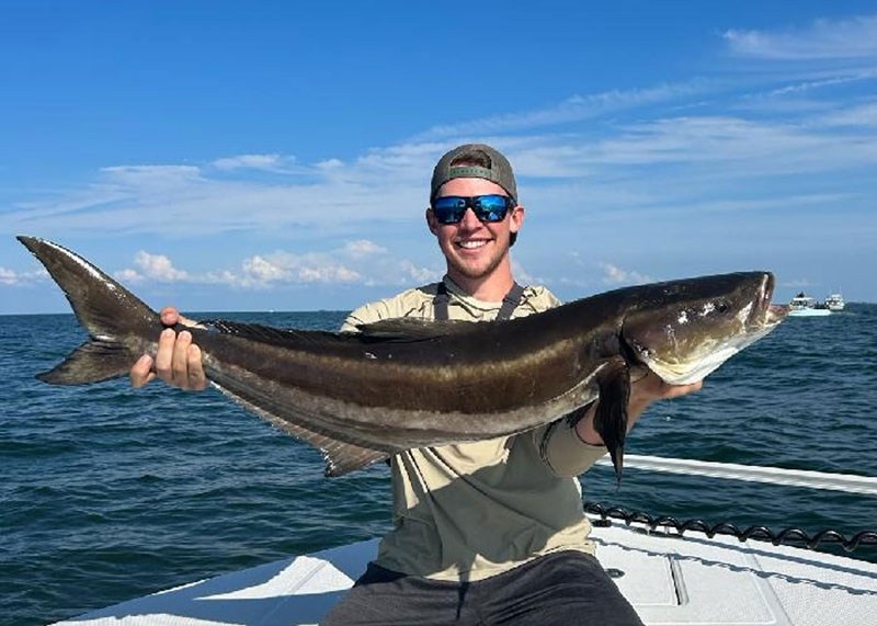 dillon with a cobia