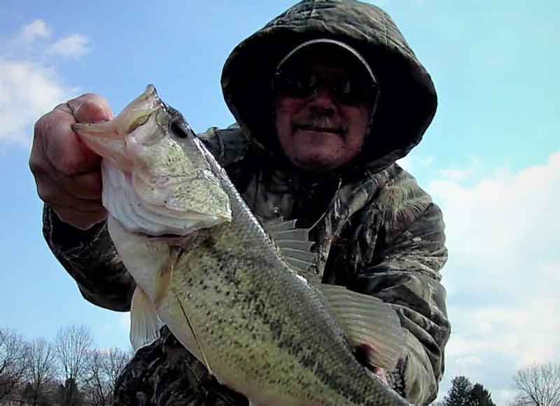 Cold Water Bass In Shallow Waters