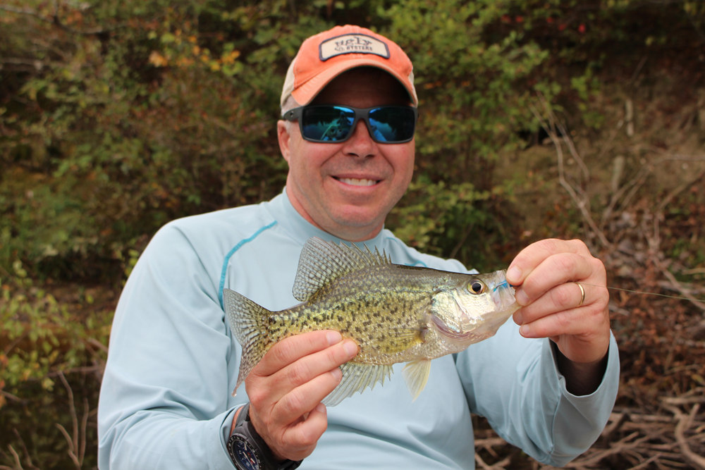 crappie fishing with an ultralight