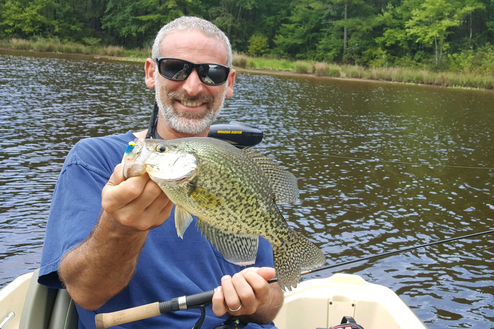fishing for crappie