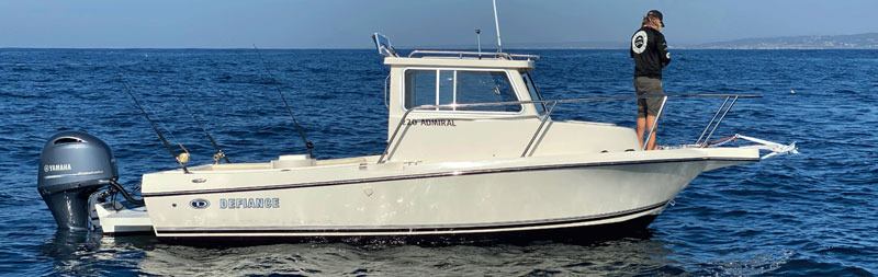 defiance admiral 22 fishing boat