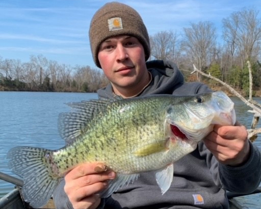dillon with a crappie