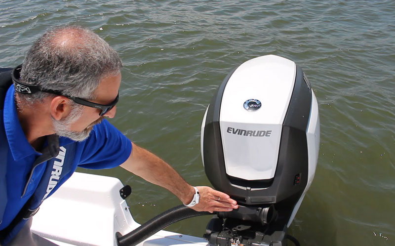testing new evinrude g2 115 outboard