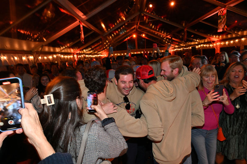 shore party for fish for a cure
