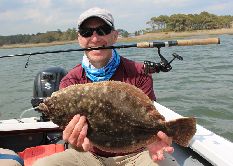 Light Tackle Flounder Fishing