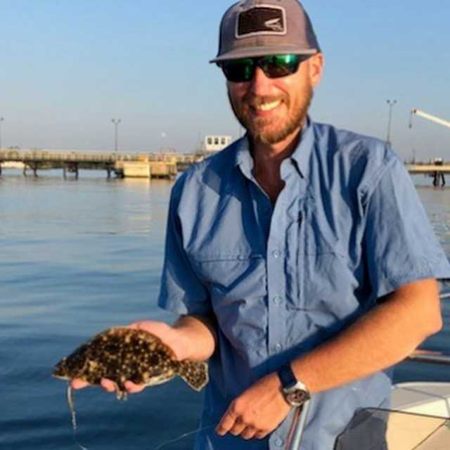 caught a flounder