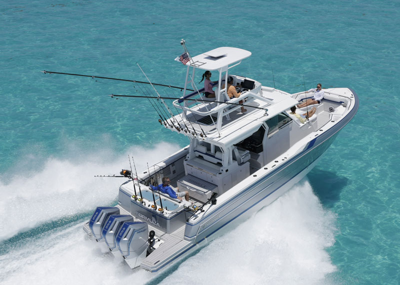 cruising formula 387 ccf center console fishing boat