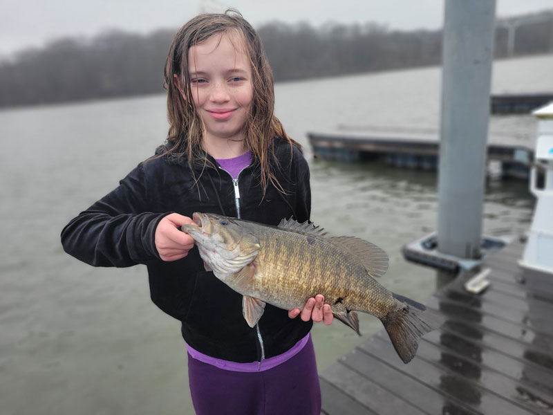 smallmouth bass caught in the susquehanna river
