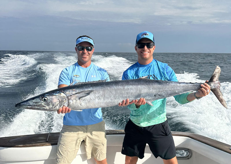 massive wahoo caught on the heatwave