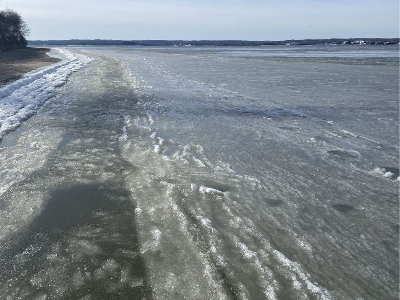 ice river chesapeake bay