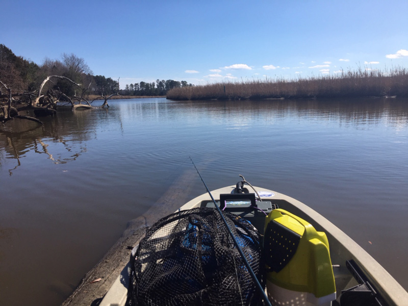fishing from a kayak with no electronics