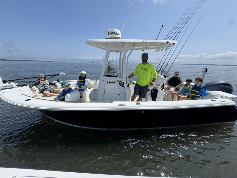 back creek charters kids fishing camp